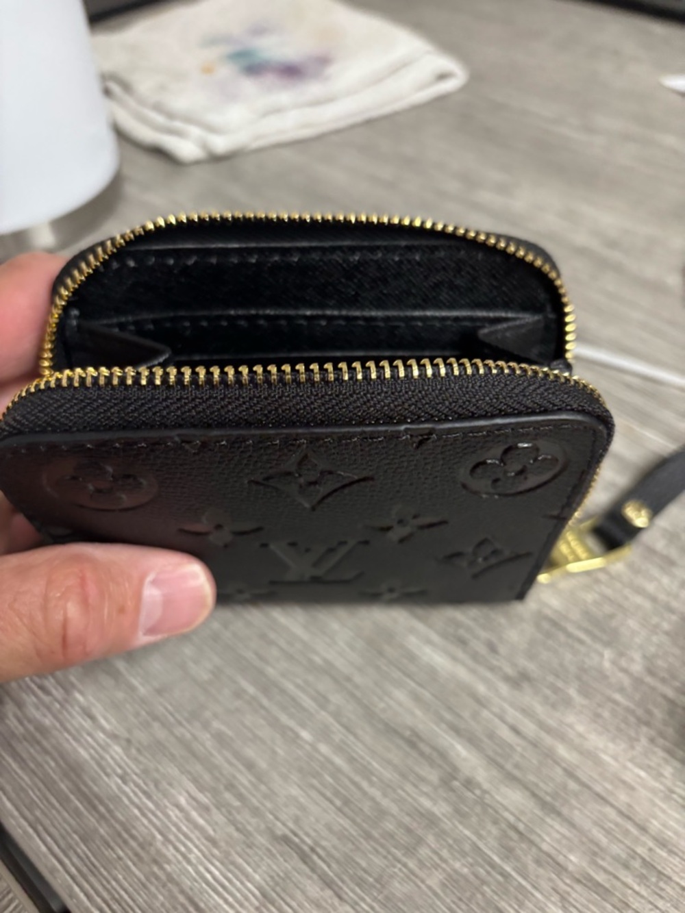 Louis Vuitton Black Coin Wallet - Picture 4 of 5